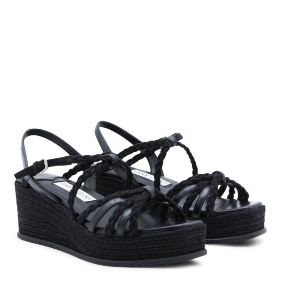 26SS 지미추 샌들 NYRA60 ZKN000074 Black Black - JIMMY CHOO