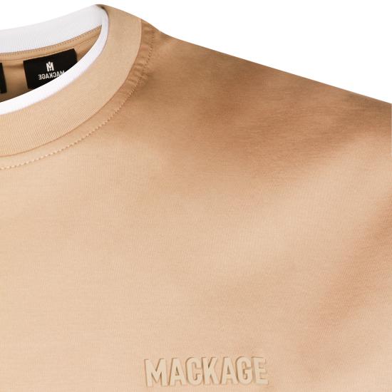 26SS 맥케이지 반팔 티셔츠 TEE MNVC1233 Taupe - MACKAGE