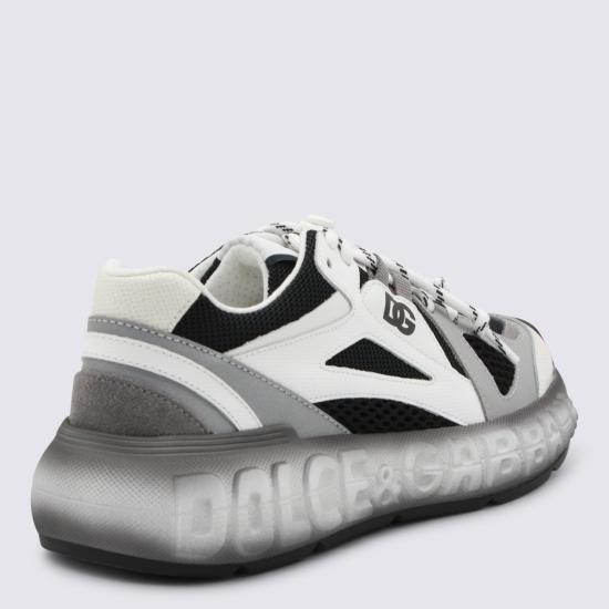 26SS [키즈] 돌체앤가바나 스니커즈 DA5290 AX2608V023 NERO BIANCO GRIGIO - DOLCE & GABBANA