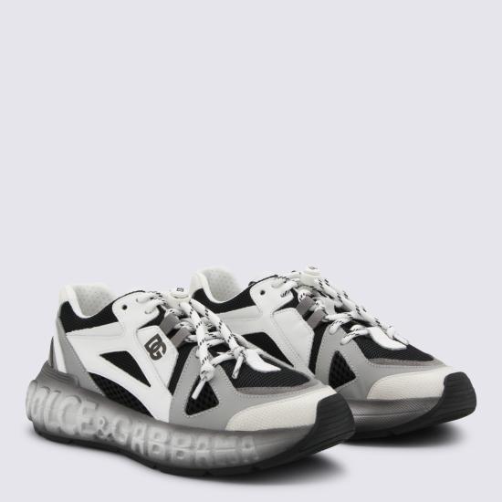 26SS [키즈] 돌체앤가바나 스니커즈 DA5290 AX2608V023 NERO BIANCO GRIGIO - DOLCE & GABBANA