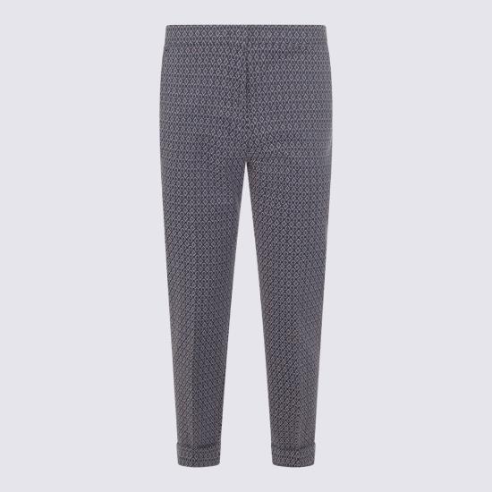 25FW 에트로 수트 팬츠 WREA0002 99TJEF7S9883 NAVY - ETRO