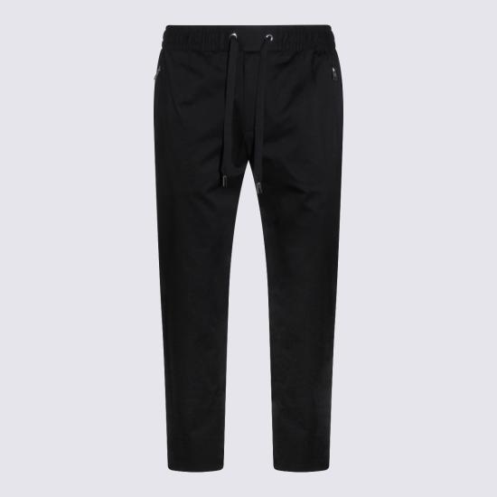 26SS 돌체앤가바나 스트레이트 팬츠 GVZAET GK302N0000 Black