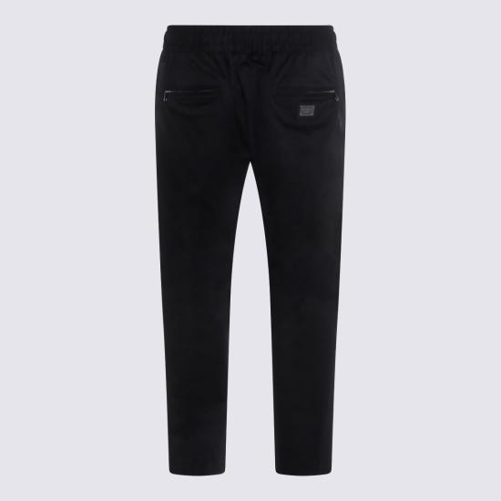 26SS 돌체앤가바나 스트레이트 팬츠 GVZAET GK302N0000 Black - DOLCE & GABBANA