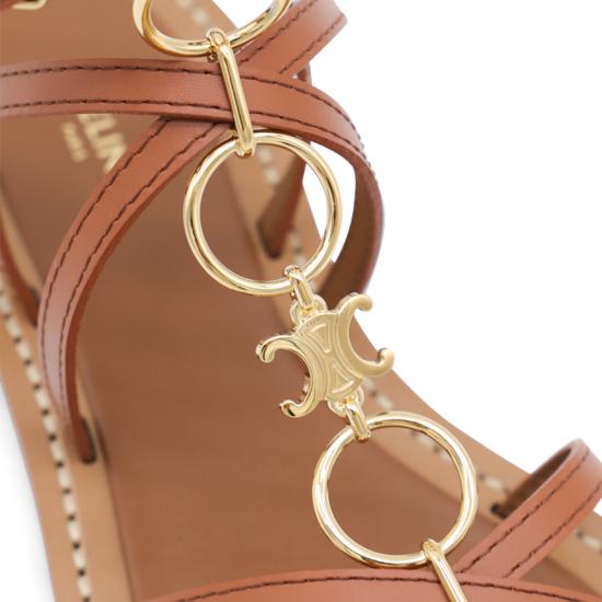 25FW 셀린느 샌들 364163767C 04LU TAN - CELINE