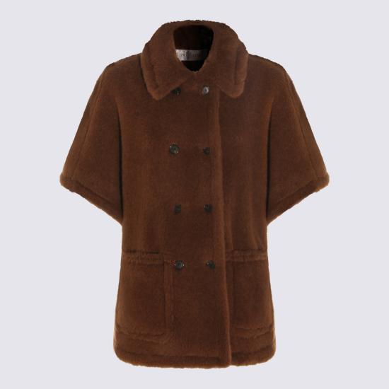 26SS 막스마라 무스탕 2614731081600 10504007 Cuoio