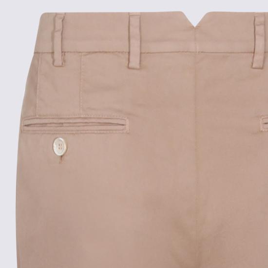 26SS 브루넬로 쿠치넬리 코튼 스트래치 미드 라이즈 슬림 핏 치노 M289LI1770 C6045 COOKIE - BRUNELLO CUCINELLI