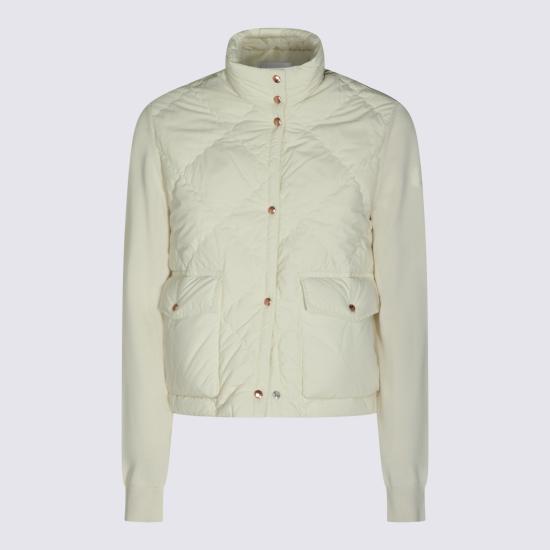 26SS 몽클레어 숏패딩 L10939B00041 M1367050 White