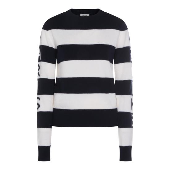 26SS 셀린느 울 캐시미어 크루넥 스웨터 RY0RL2I93 GHM4 ECRU NAVY