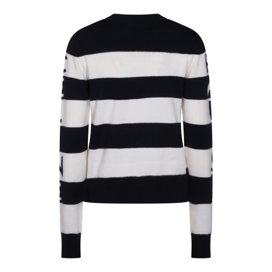 26SS 셀린느 울 캐시미어 크루넥 스웨터 RY0RL2I93 GHM4 ECRU NAVY - CELINE