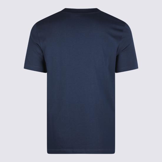 26SS 마르니 반팔 티셔츠 HUMU0198IP USCY88L1B99 NAVY - MARNI