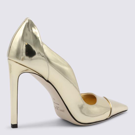 26SS 지미추 힐/펌프스 BRIGITTE100 QUIOO0022 Gold - JIMMY CHOO