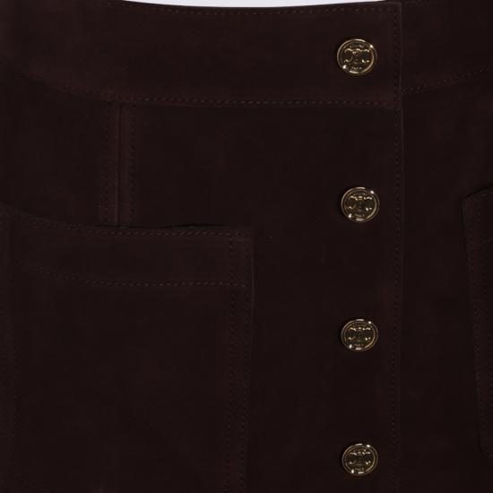 25FW 셀린느 미디 스커트 RJ04P712K 19KO CACAO - CELINE