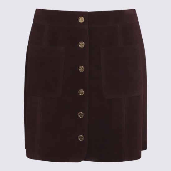 25FW 셀린느 미디 스커트 RJ04P712K 19KO CACAO - CELINE
