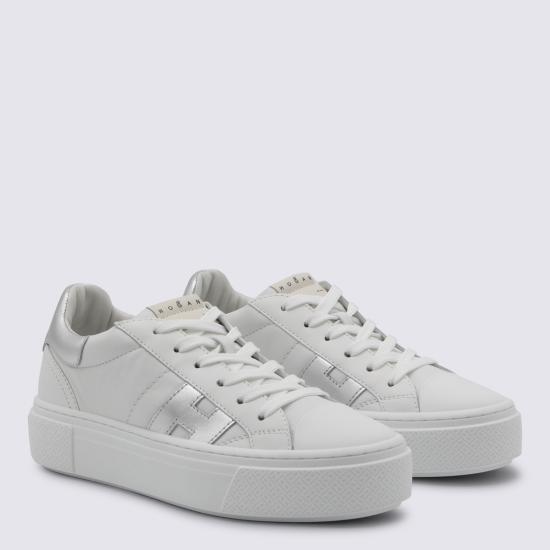26SS 호간 크로스윈드 스니커즈 호간 HXW7050GB00 V1L0PQS BIANCO ARGENTO - HOGAN