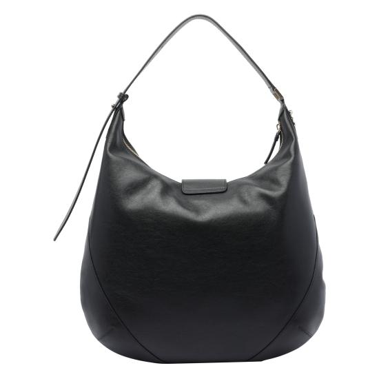 26FW 지미추 숄더백 BAR HOBO M BKLBLACK SHINY GOLD Black - JIMMY CHOO