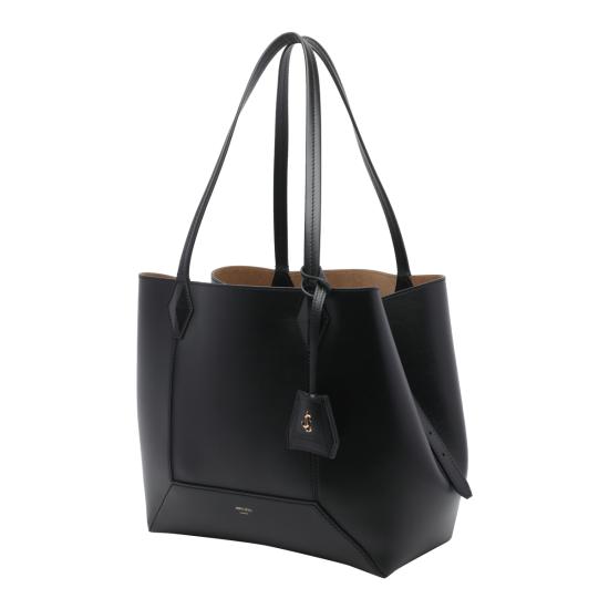 26FW 지미추 숄더백 DIAMOND TOTE M HUTBLACK Black - JIMMY CHOO