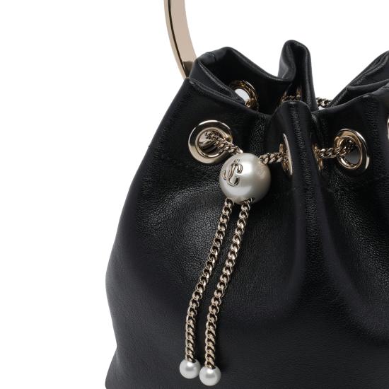 26FW 지미추 토트백 BON BON TYTBLACK LIGHT GOLD - JIMMY CHOO