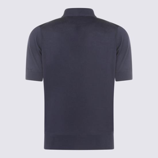 26SS 돌체앤가바나 폴로 티셔츠 GXZ02Z JBSO5B6712 Navy - DOLCE & GABBANA