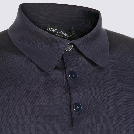 26SS 돌체앤가바나 폴로 티셔츠 GXZ02Z JBSO5B6712 Navy - DOLCE & GABBANA