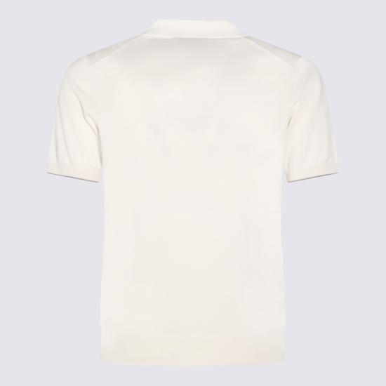26SS 브루넬로 쿠치넬리 폴로 티셔츠 M29800145 CSG56 ENGLISH WHITE - BRUNELLO CUCINELLI