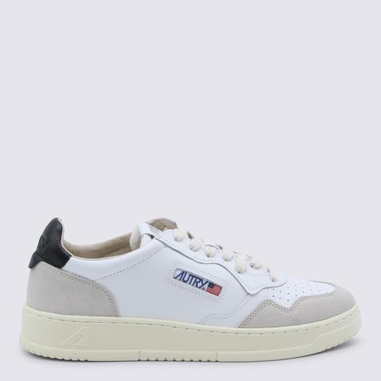 26SS 오트리 메달리스트 로우 스니커즈 AULM LS21 WHT BLK