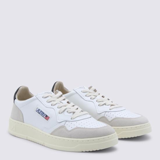 26SS 오트리 메달리스트 로우 스니커즈 AULM LS21 WHT BLK - AUTRY