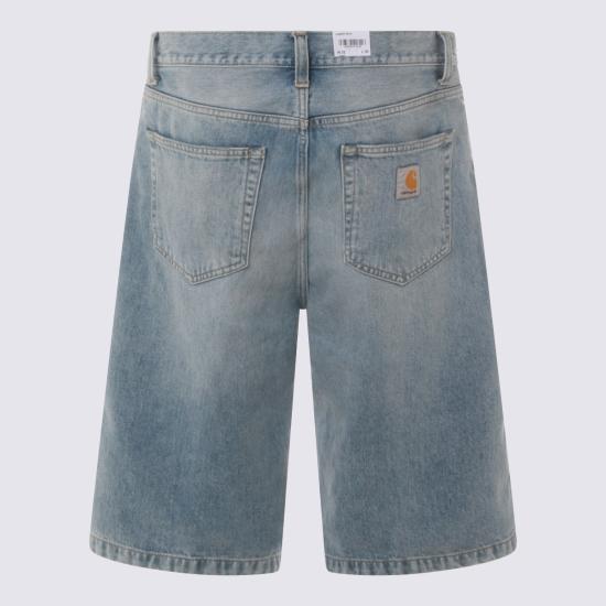 26SS 칼하트 WIP 랭던 쇼츠 I036587 01WU BLUE HEAVY WORN - CARHARTT WIP