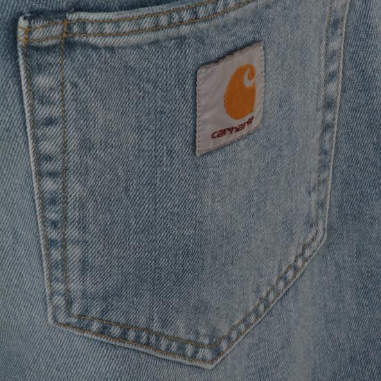 26SS 칼하트 WIP 랭던 쇼츠 I036587 01WU BLUE HEAVY WORN - CARHARTT WIP