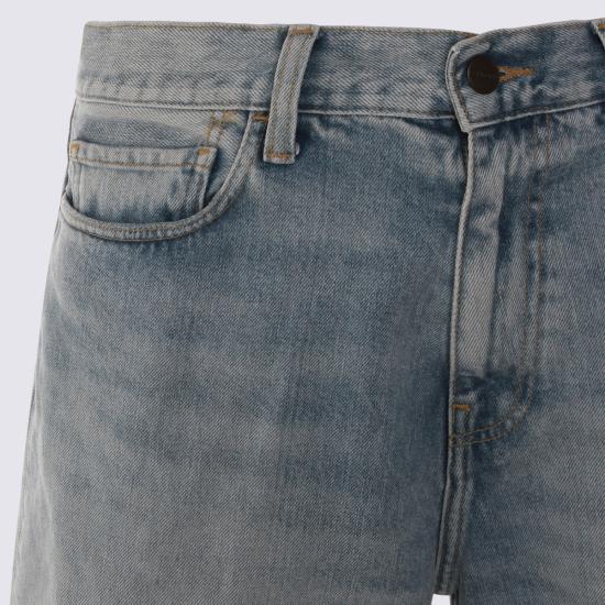 26SS 칼하트 WIP 랭던 쇼츠 I036587 01WU BLUE HEAVY WORN - CARHARTT WIP