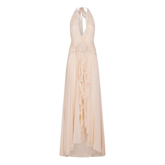 26SS 블루마린 롱 원피스 P622A803A N0817 AMBERLIGHT