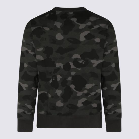 26SS 베이프 긴팔 티셔츠 001SWM301008M BLACK - BAPE
