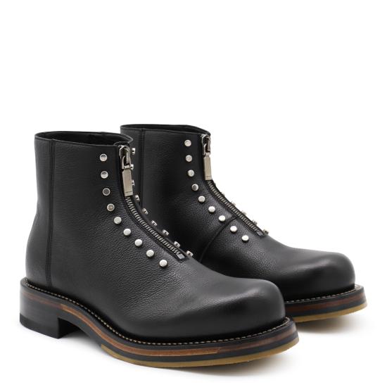 25FW 알렉산더 맥퀸 부츠 831111 WIAGG1064 BLACK - ALEXANDER MCQUEEN