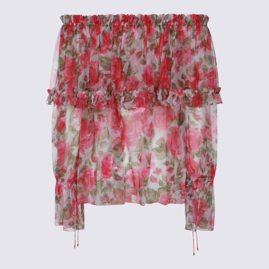 26SS 끌로에 블라우스 CH26UH123278 91Y WHITE PINK - CHLOE