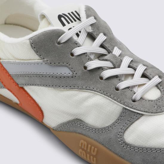 26SS 미우미우 스니커즈 5E428EFA005 71LF0MIW TALCO PAPAYA - MIU MIU