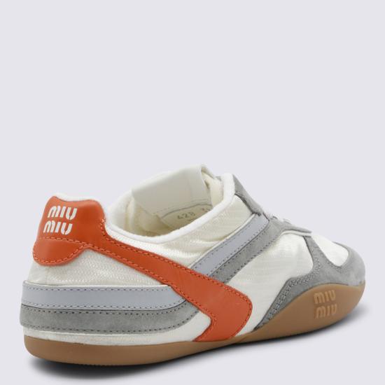 26SS 미우미우 스니커즈 5E428EFA005 71LF0MIW TALCO PAPAYA - MIU MIU