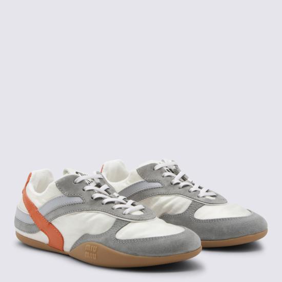 26SS 미우미우 스니커즈 5E428EFA005 71LF0MIW TALCO PAPAYA - MIU MIU