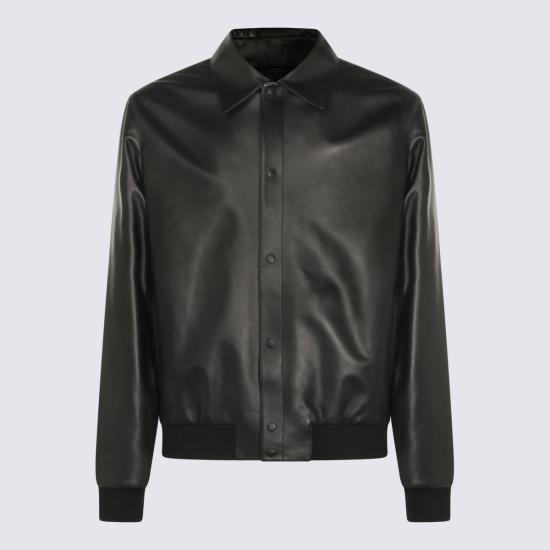 26SS 펜디 레더 블루종 FPJ139 ATJZF0GME BLACK - FENDI