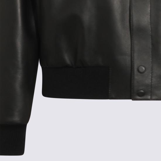 26SS 펜디 레더 블루종 FPJ139 ATJZF0GME BLACK - FENDI