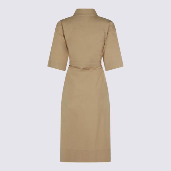 26SS 파비아나 필리피 미디 원피스 ABD276F617 L5820157 Beige - FABIANA FILIPPI