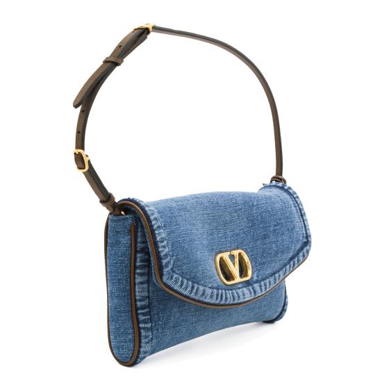 26SS 발렌티노 가라바니 숄더백 8W0B0T31 AXQCXJ Denim - VALENTINO GARAVANI