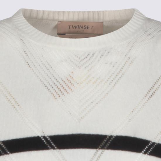 26SS 트윈셋 스웨터 261TP3230 S2148913382 RIGA NEVE BLUE - TWINSET
