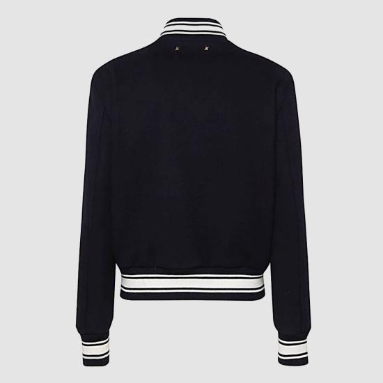 26SS 골든구스 봄버 자켓 GWP00832 P00061850486 Dark blue - GOLDEN GOOSE