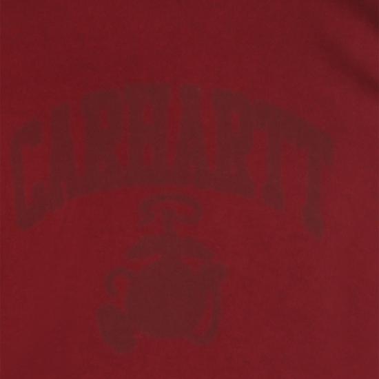 26SS 칼하트 WIP 숏슬리브 페이디드 폰드 코프스 티셔츠 I036064 33G60 MARSALA - CARHARTT WIP