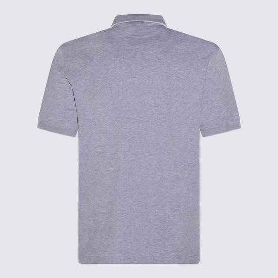 26SS 브루넬로 쿠치넬리 폴로 티셔츠 M0B139779G CQ087 Grey - BRUNELLO CUCINELLI