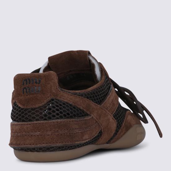 26SS 미우미우 스니커즈 5E589EF005 3KU1F0324 Cacao - MIU MIU