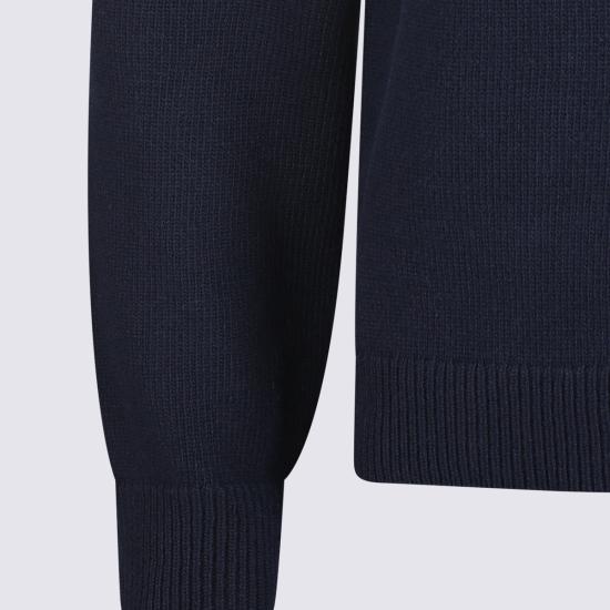 26SS 구찌 인타르시아 울 스웨터 795347 XKD744071 NAVY - GUCCI