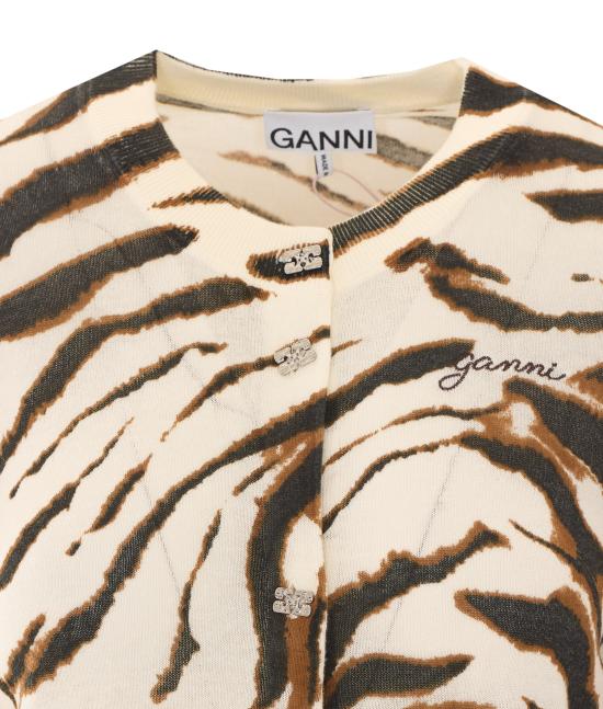 26FW 가니 가디건 A1160011 135 Multicolor - GANNI