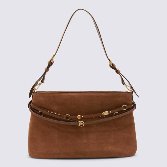 26SS 핑코 숄더백 105903 A0F6L17Q Brown