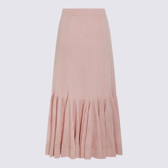 26SS 짐머만 롱 스커트 3070SS261 DPI DUSTY PINK - ZIMMERMANN