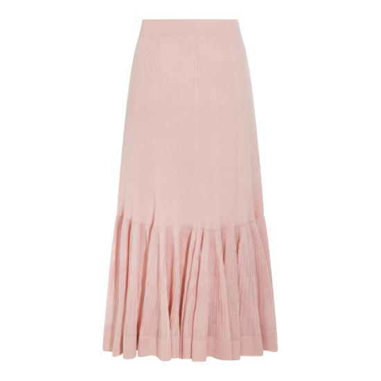 26SS 짐머만 롱 스커트 3070SS261 DPI DUSTY PINK - ZIMMERMANN